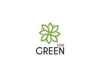 Projekt logo dla firmy Green Star | Projektowanie logo